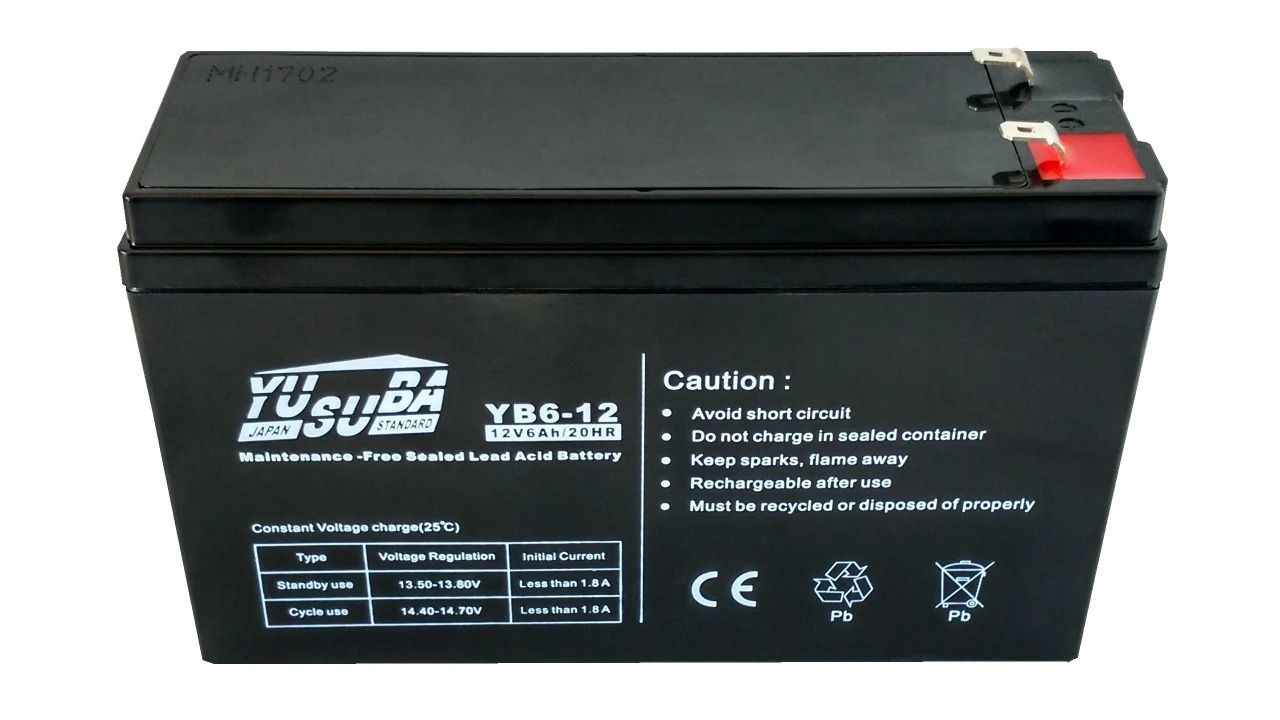 ΜΠΑΤΑΡΙΑ ΕΠΑΝΑΦΟΡΤΙΖΟΜΕΝΗ 12V-6.0AH -UPS